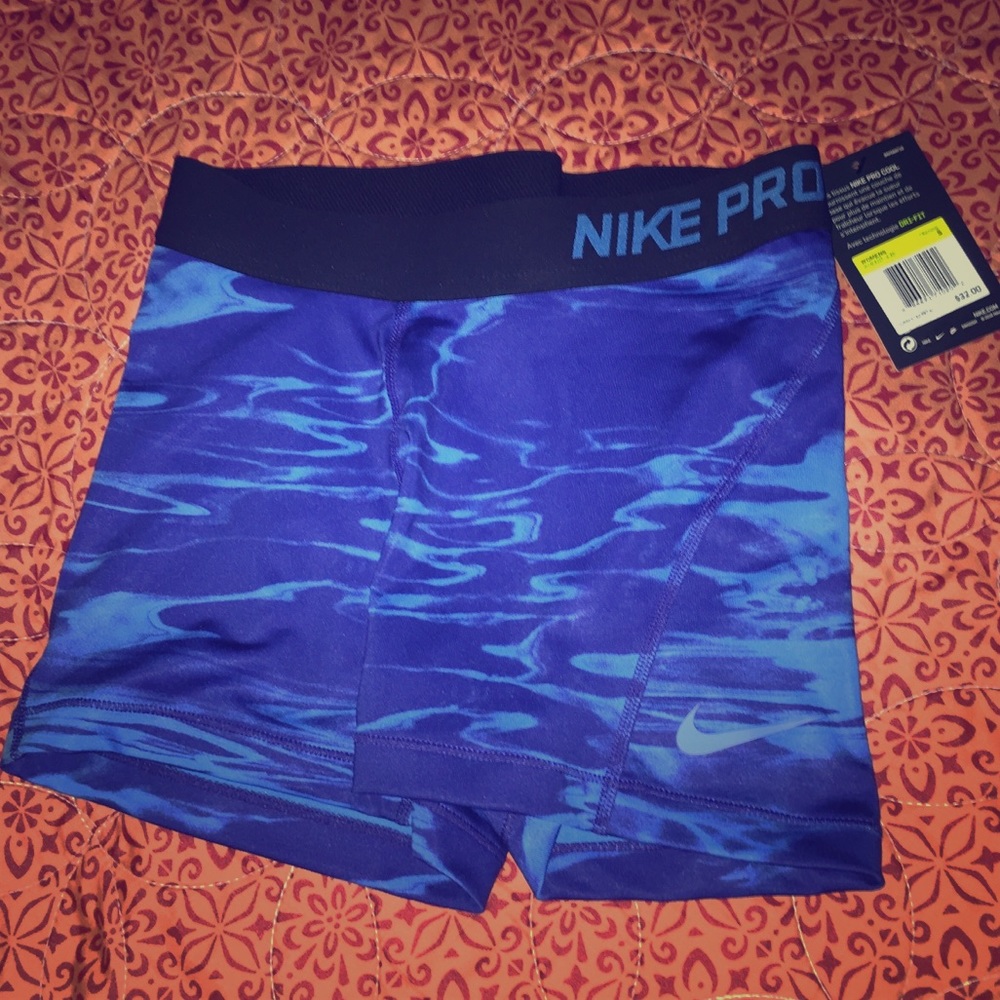 Blue Nike Pros