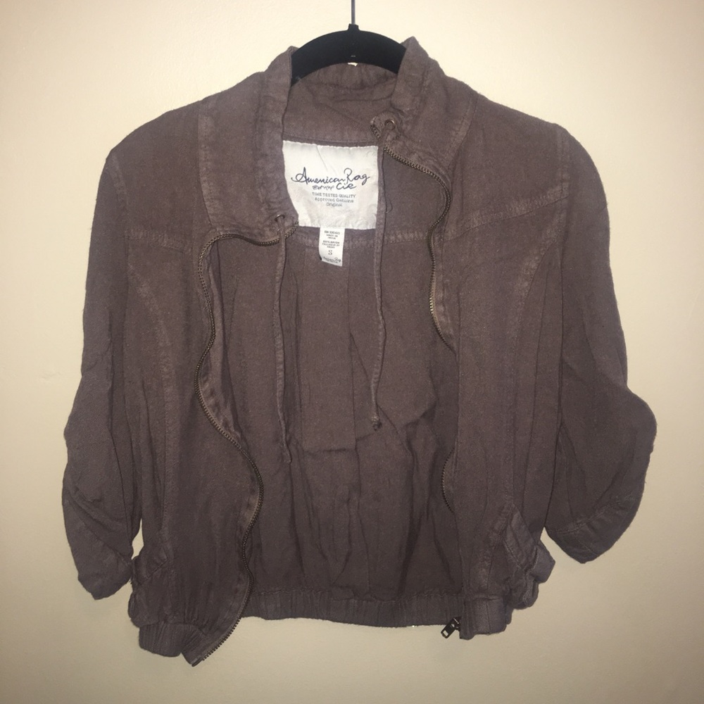 American Rag Cropped Jacket