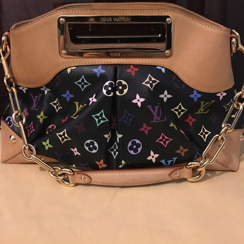 Louis Vuitton Judy MM Multicolor Noir