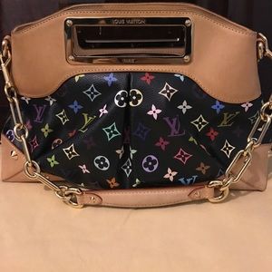 Louis Vuitton Judy MM Multicolor Noir