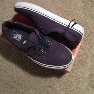 Navy blue classic vans