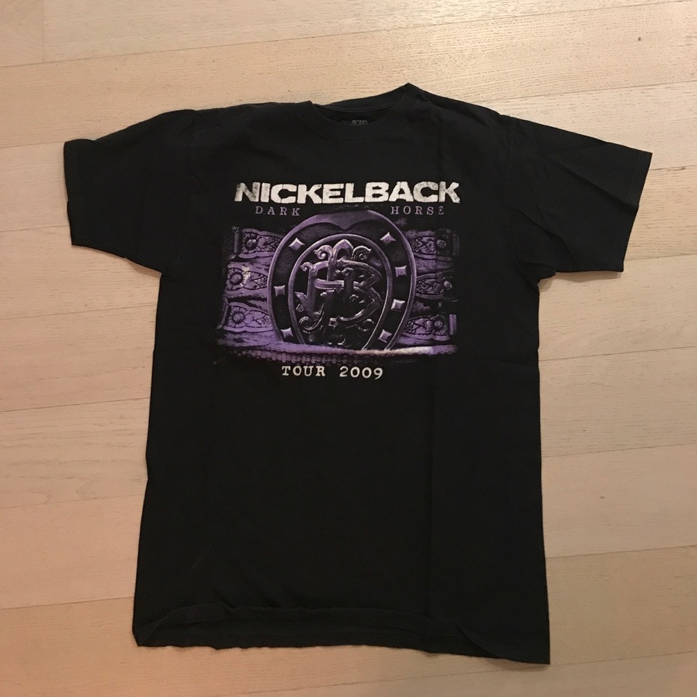Nickleback shirt lol