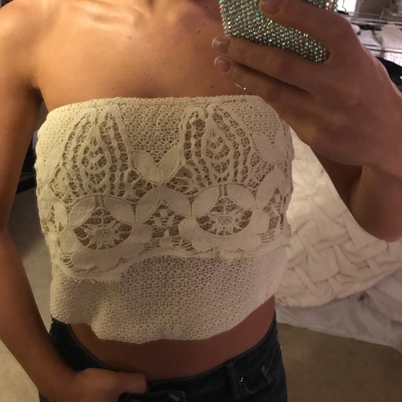 Crochet lace tube top - Picture 4 of 6