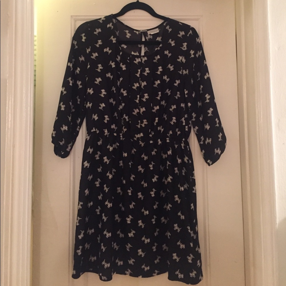 COOPERATIVE Scottie dog pattern dress
