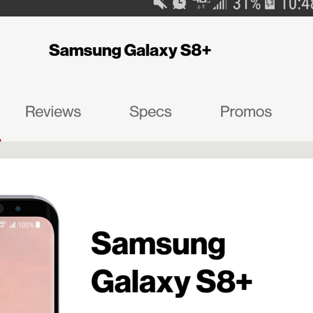 Samsung galaxy s8 plus