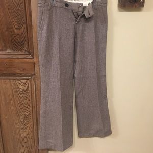 Banana republic tweed trousers