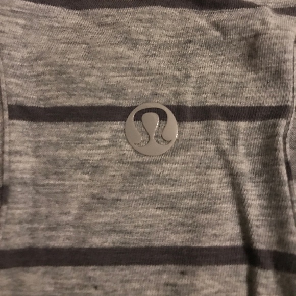 Striped lululemon racer back tank - Picture 2 of 3