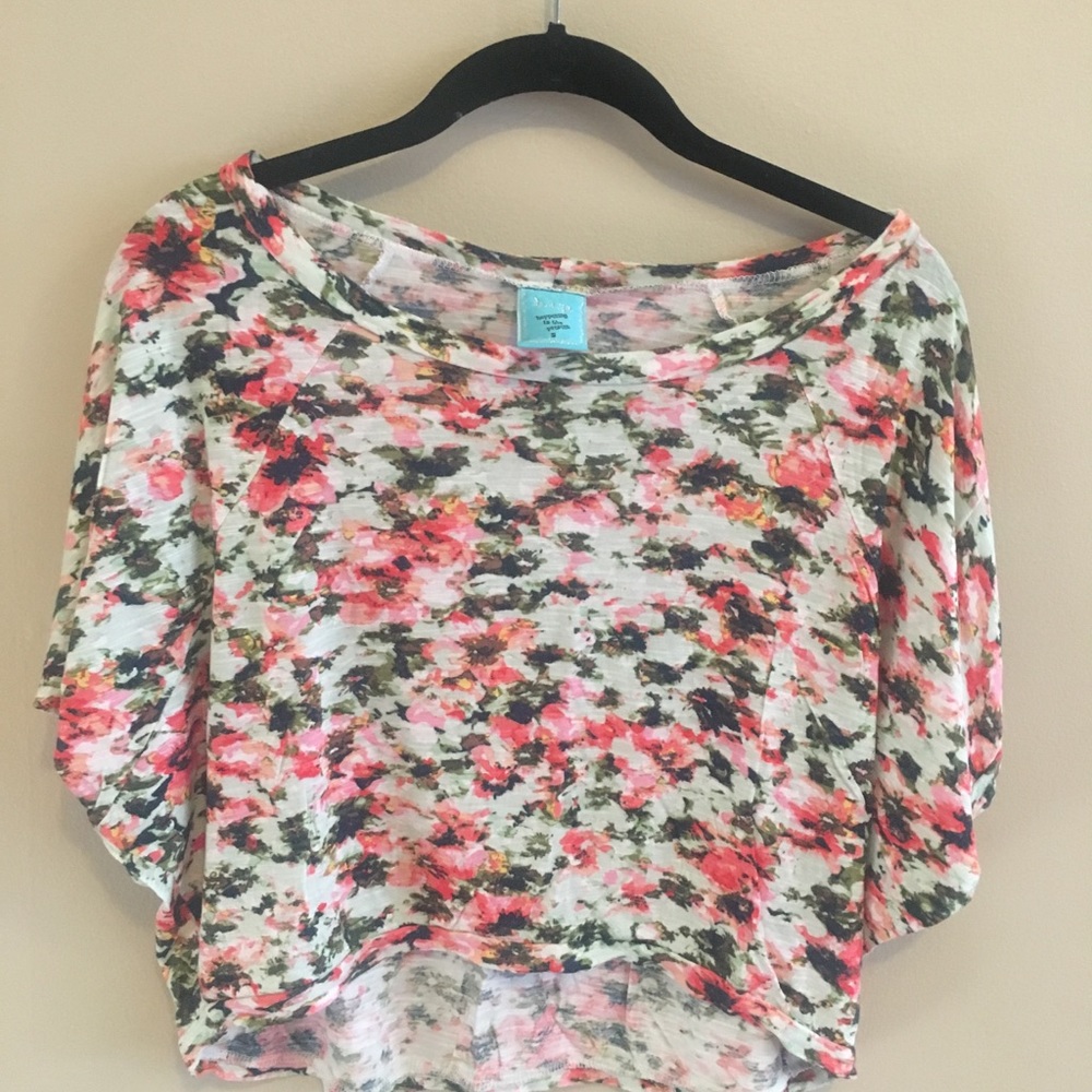 Flower Patterned, Flowy Top