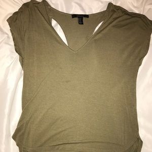 F21 V-neck top