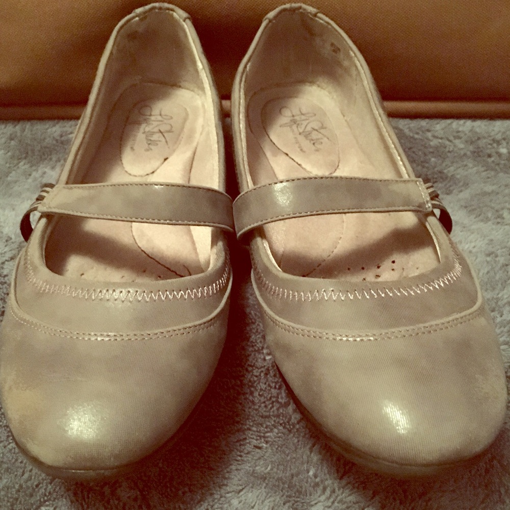 Grey flats