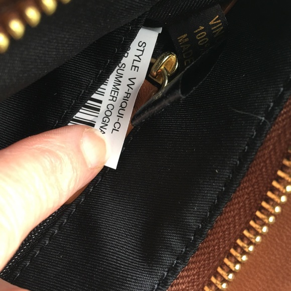 Vince Camuto Riqui Suede Fringe Crossbody NWT - Picture 6 of 6