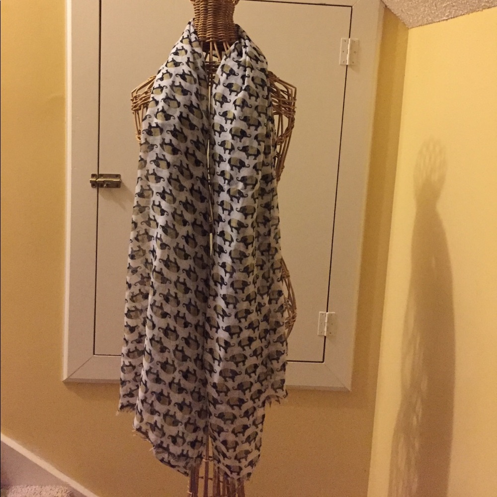 Elephant Printed Scarf