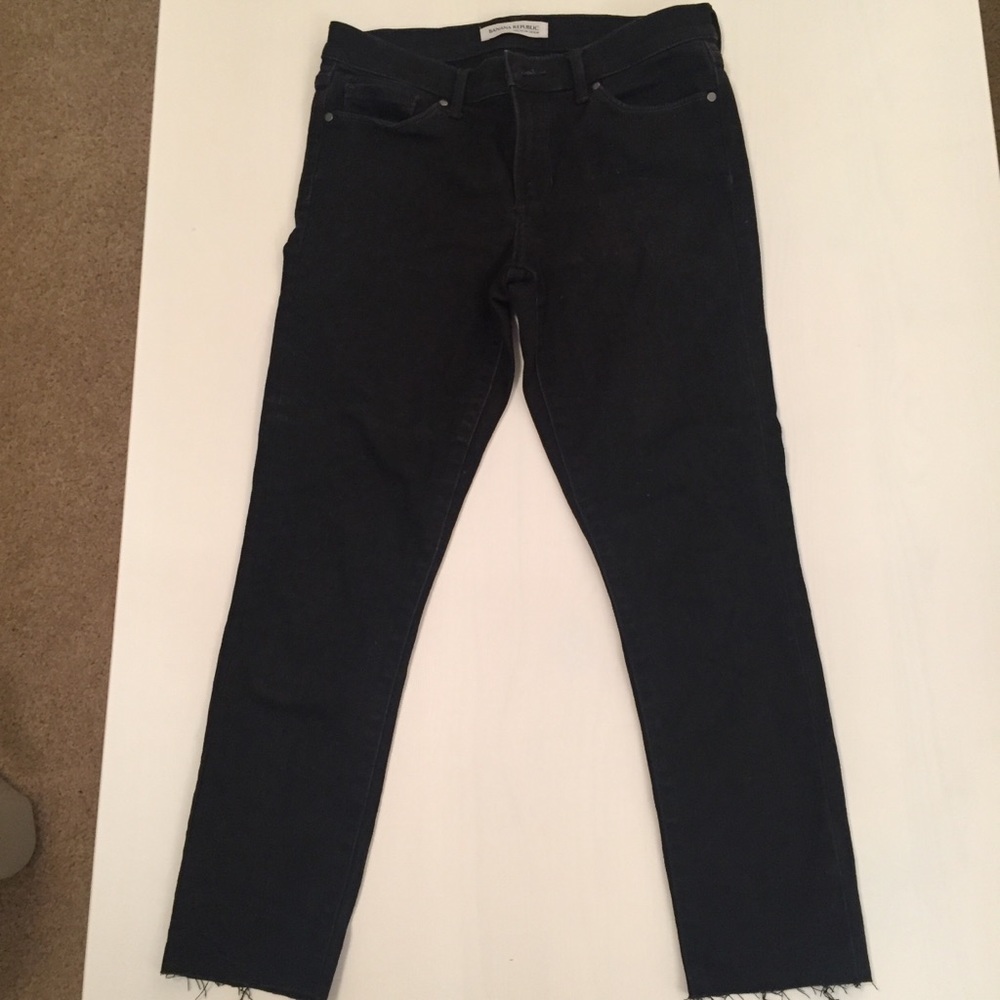 Banana Republic Black Skinny Jean - Picture 3 of 4