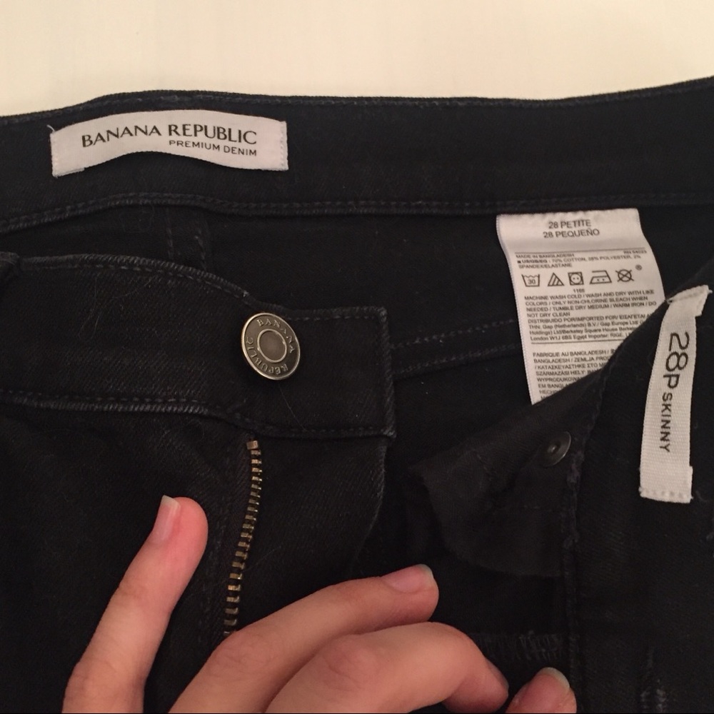 Banana Republic Black Skinny Jean - Picture 4 of 4