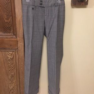 Banana republic lined wide leg trousers
