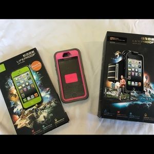 iPhone 5/5s Otterbox and iPhone 5/5s Lifeproof