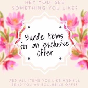 Bundle items and pay shipping once!