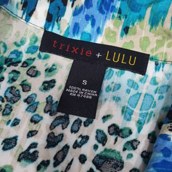 Trixie + Lulu sleeveless tank top size Small - Picture 4 of 4