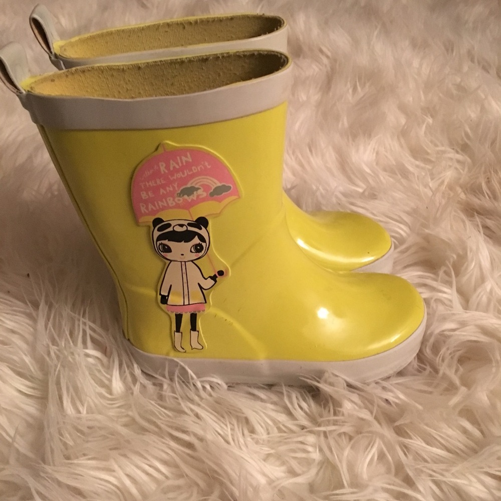 Gymboree Yellow Rain Boots☔️💦☔️