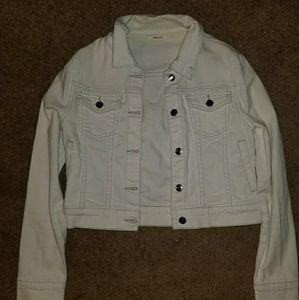White jean jacket!