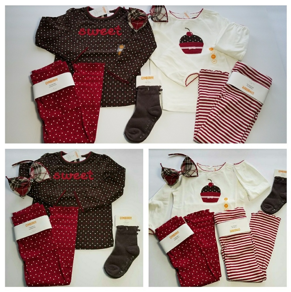 Gymboree Girls 6-Piece Lot Girls Outfits Size 3T