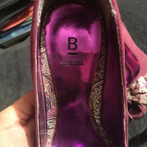 Purple high heels. Size 5 in women's. - Picture 2 of 7