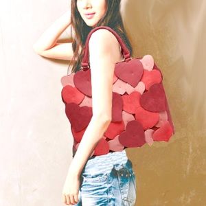 Anna Ricci Handbag Melanie Sweetheart Bag