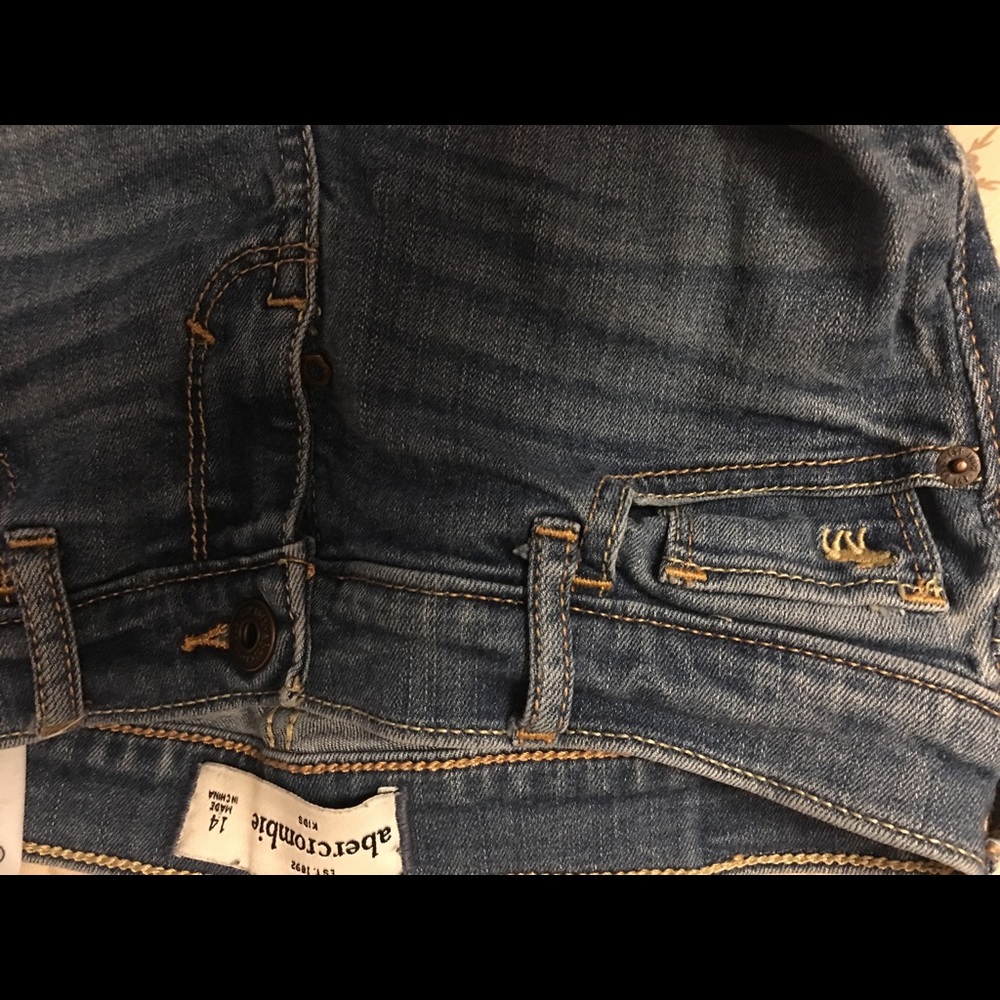 Abercrombie girls size 14 slim fit jeans