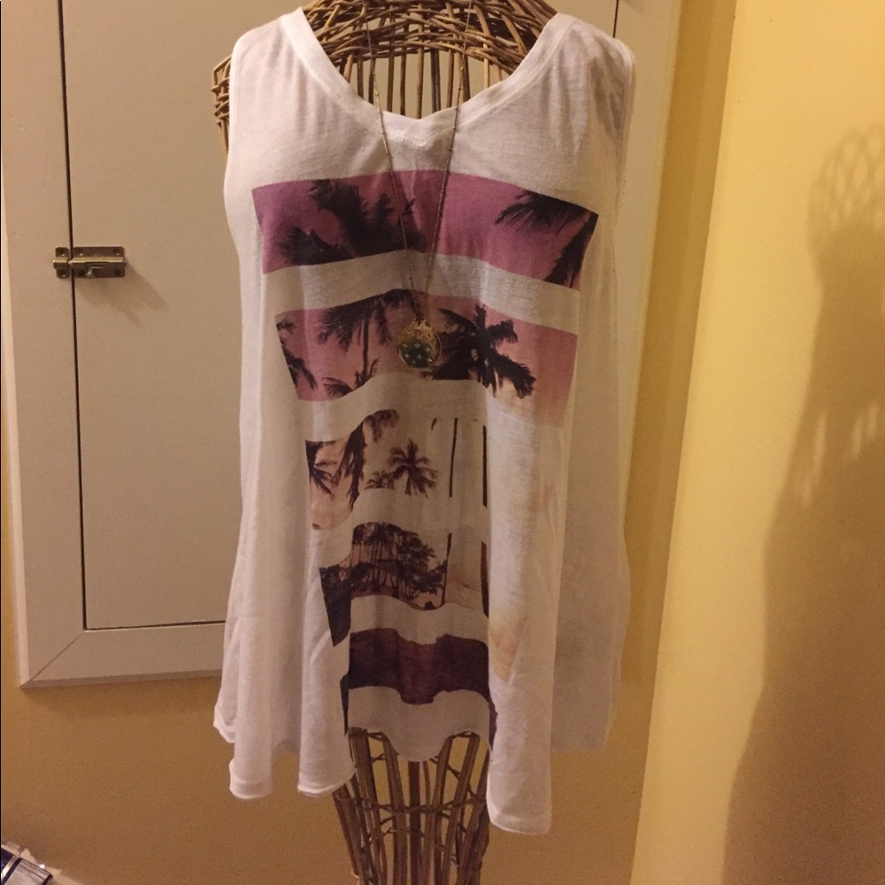 Super flowy Long Tank Top