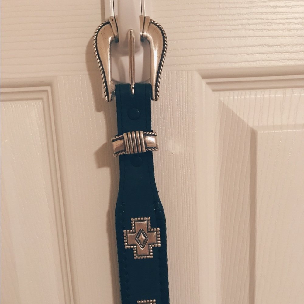 Leather belt