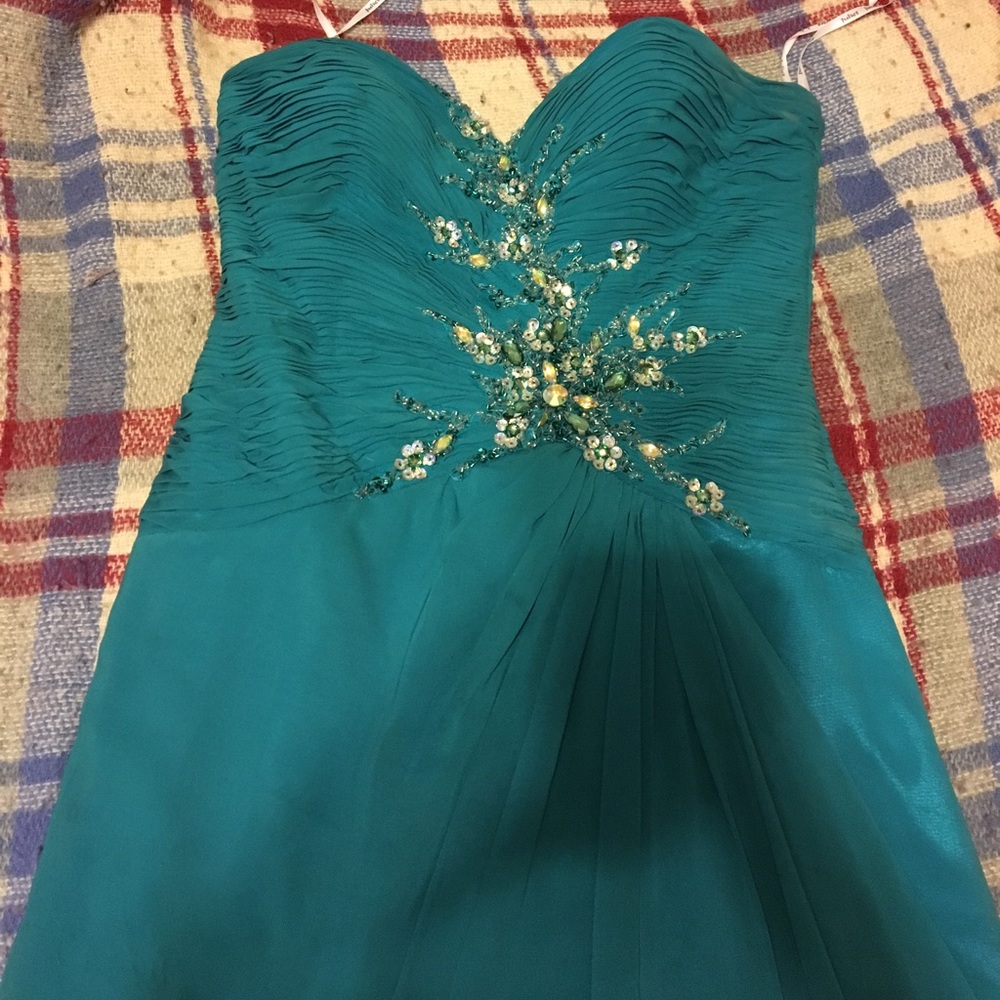 Serene blue dress