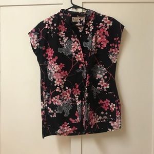 Vintage Hawaiian women's top