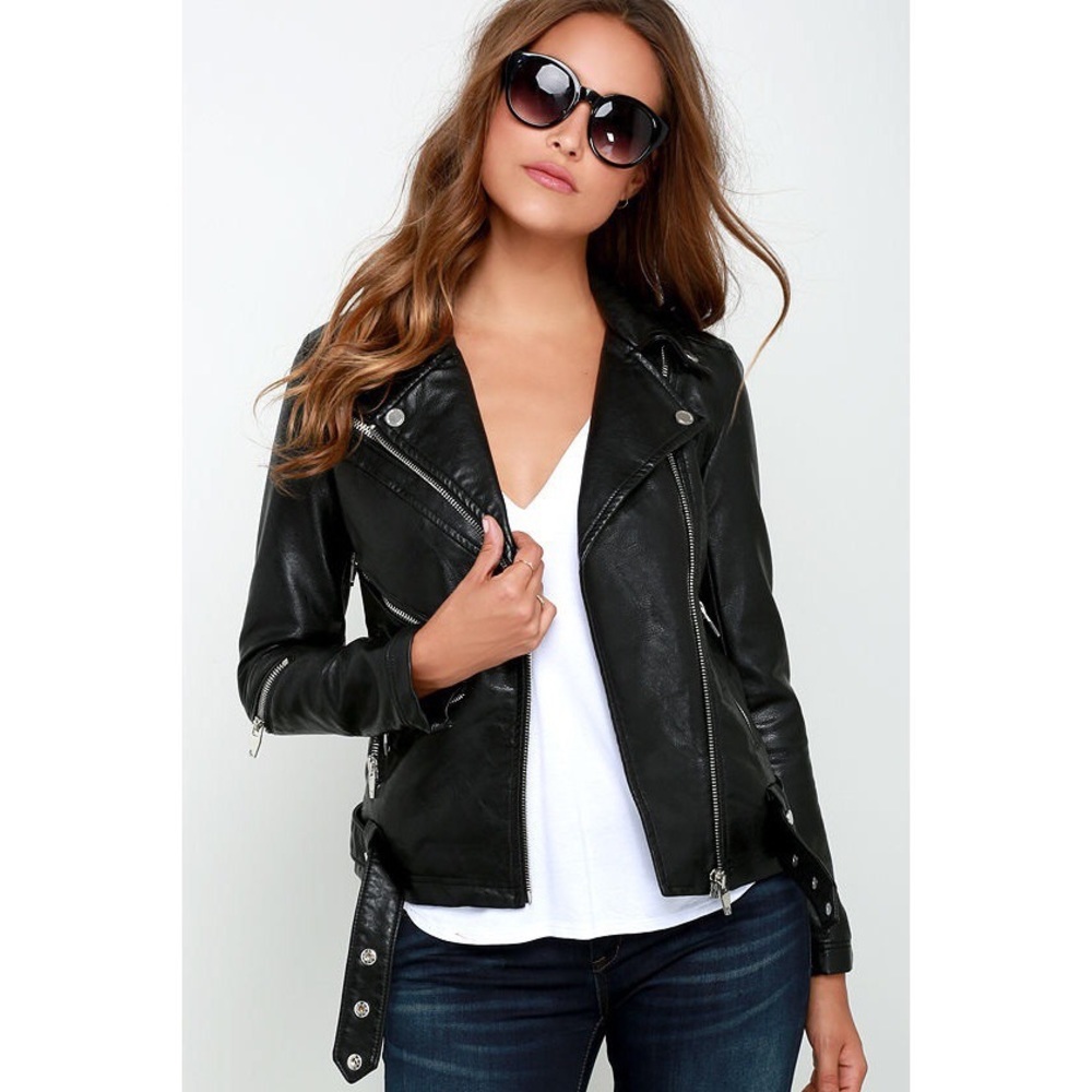 Urban Outfitter-Blank NYC VEGAN LEATHER JACKET