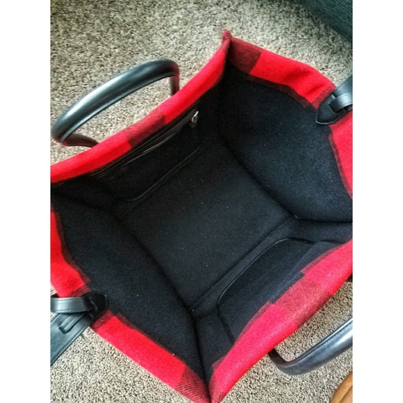 AUTHENTIC Celine tartan wool phantom bag - Picture 2 of 4