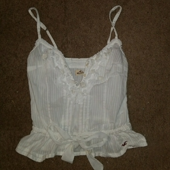 White Hollister top! - Picture 1 of 1