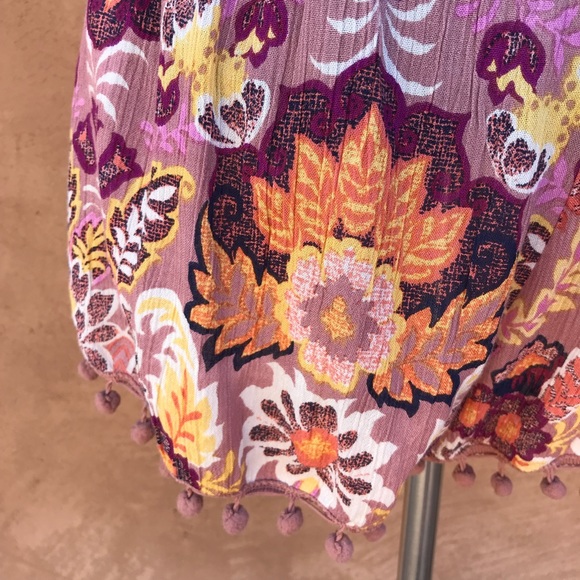 🔻[Band of Gypsies] Cold Shoulder Leaf Romper - Picture 5 of 8