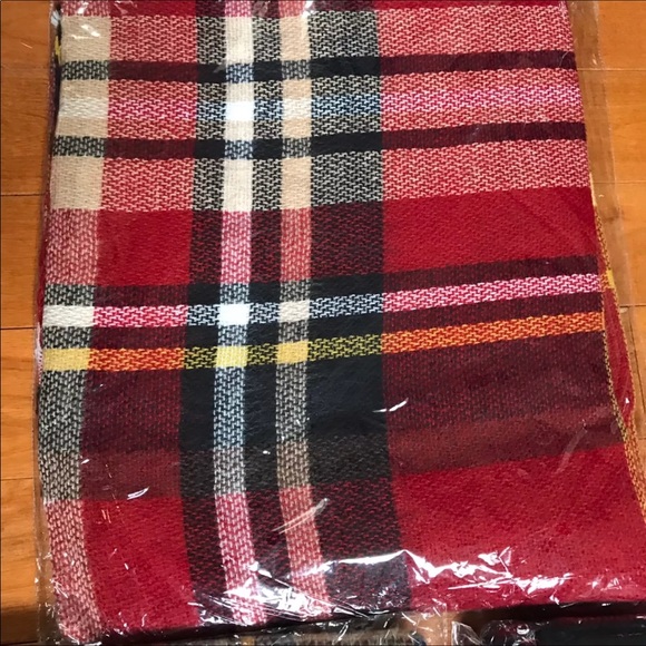 🎁🎁New Plaid Tartan Oversized Blanket Scarf - Picture 6 of 6
