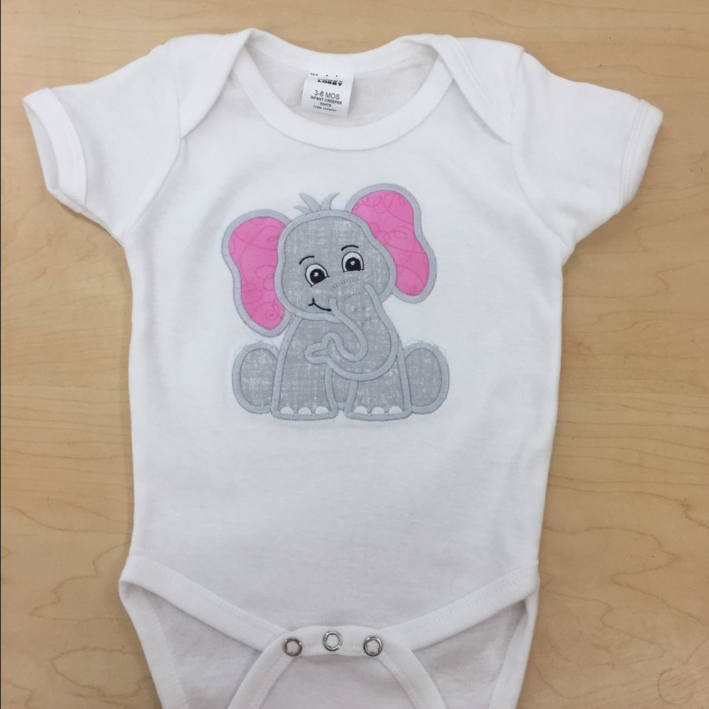 Appliquee onesie