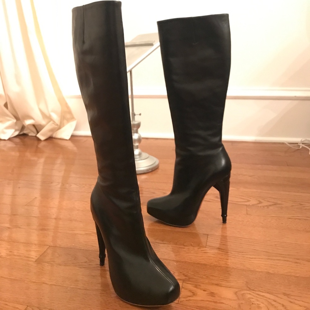 Roberto Cavalli Black Boots