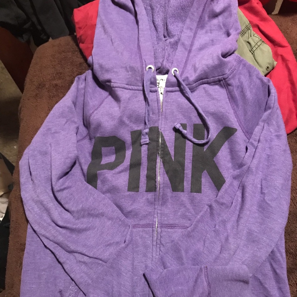 Pink full zip