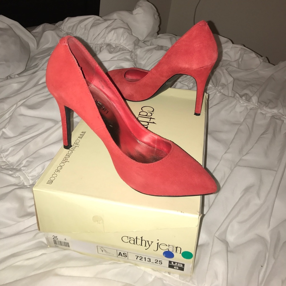 Women's red heels