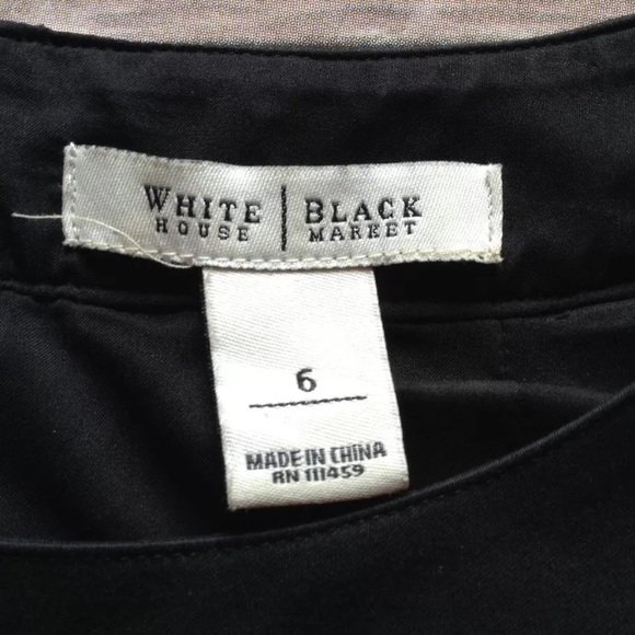 ❗️SOLD❗️White House Black Market black dress - Picture 8 of 8