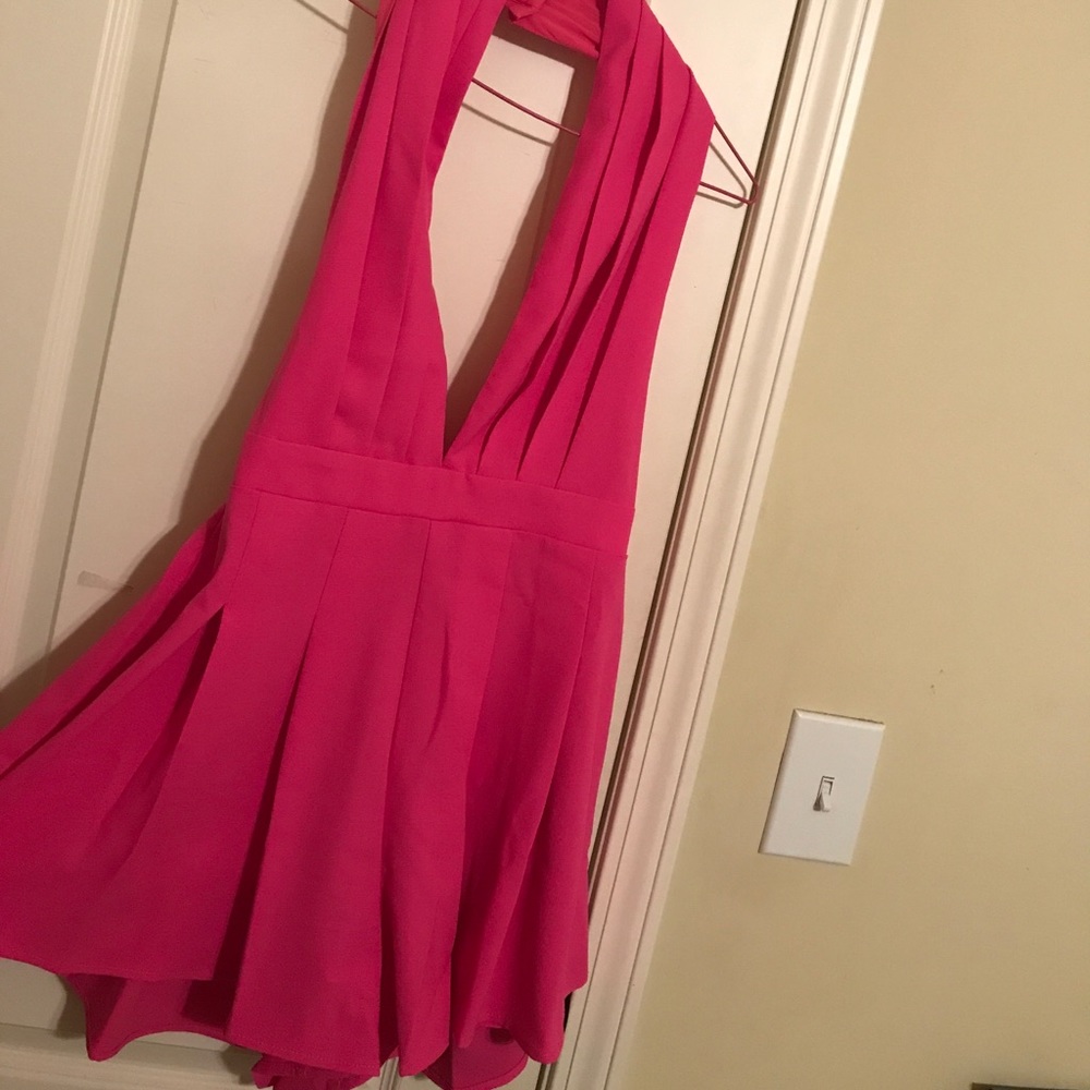 Hot Pink Romper! Never worn!!