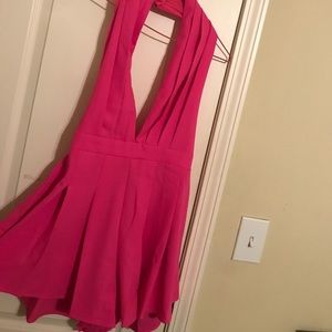 Hot Pink Romper! Never worn!!