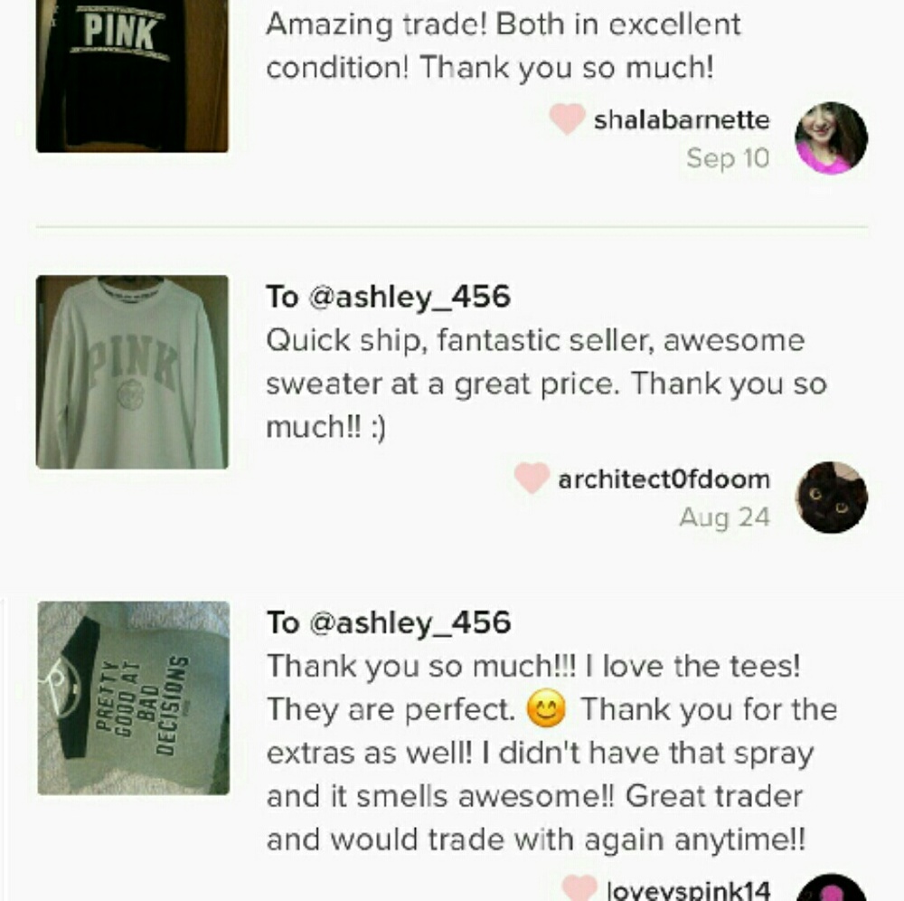 TRADE FEEDBACK - Picture 3 of 7