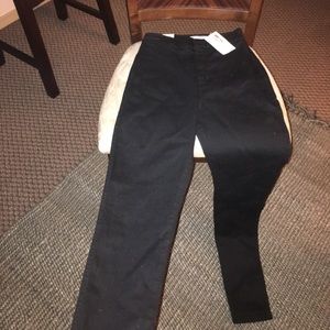 Black high waisted skinny jeans