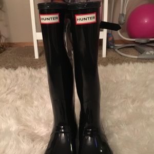 Tall Knee Length Hunter Boots ☔️💦☔️