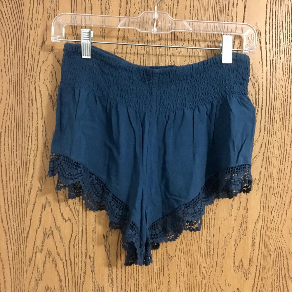 High waisted shorts