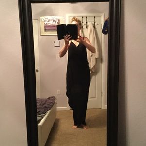 Victoria's Secret black wrap coverup