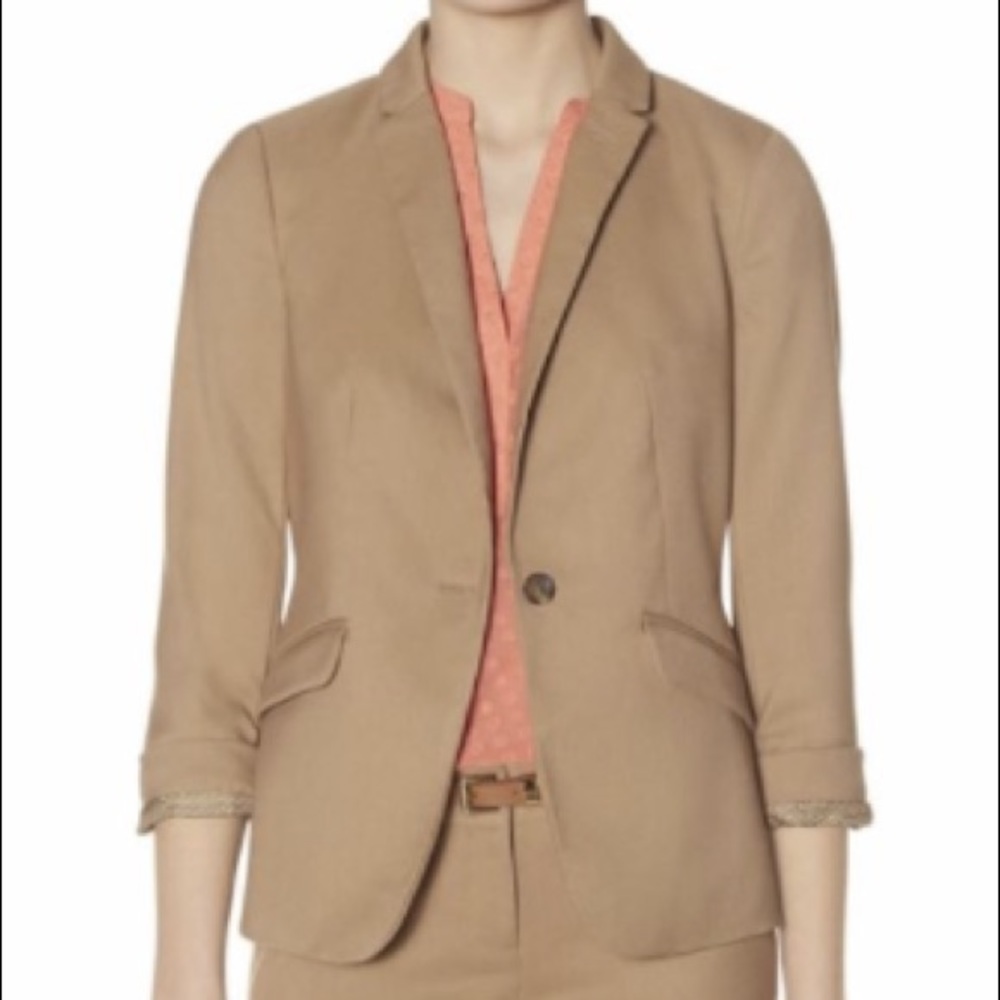 The Limited beige blazer